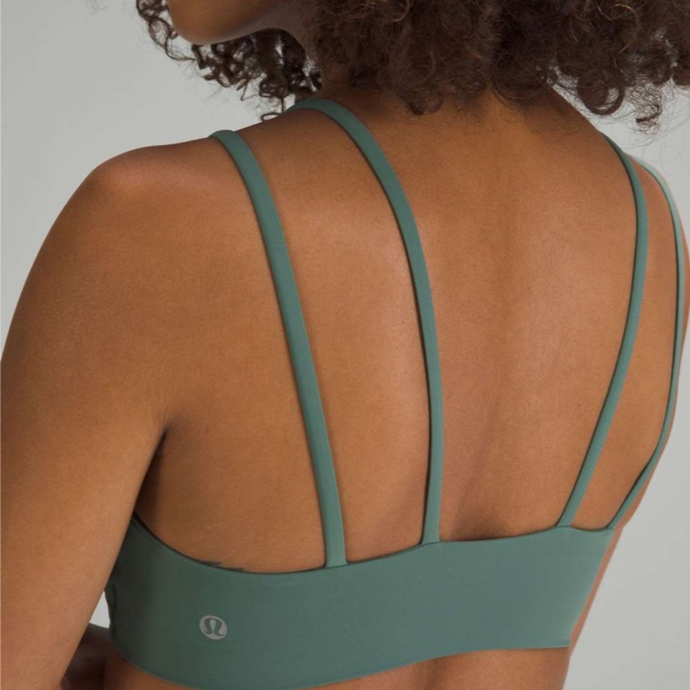 Lululemon Like A Cloud Bra In Medium Forest View 4